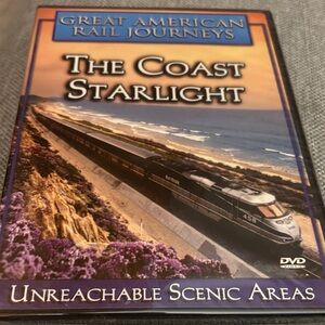 DVD - The Coast Starlight , rail journey. New sealed